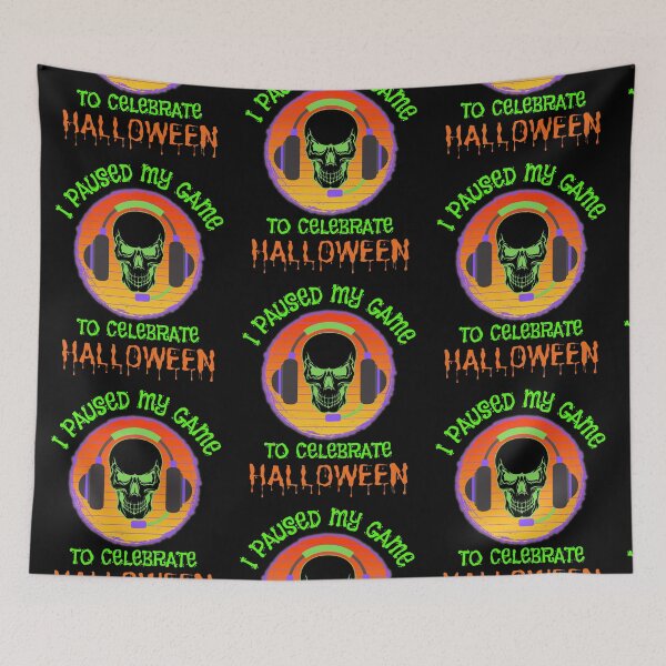 Item preview, Paused My Game To Celebrate Halloween   designed and sold by WoodburyLake.