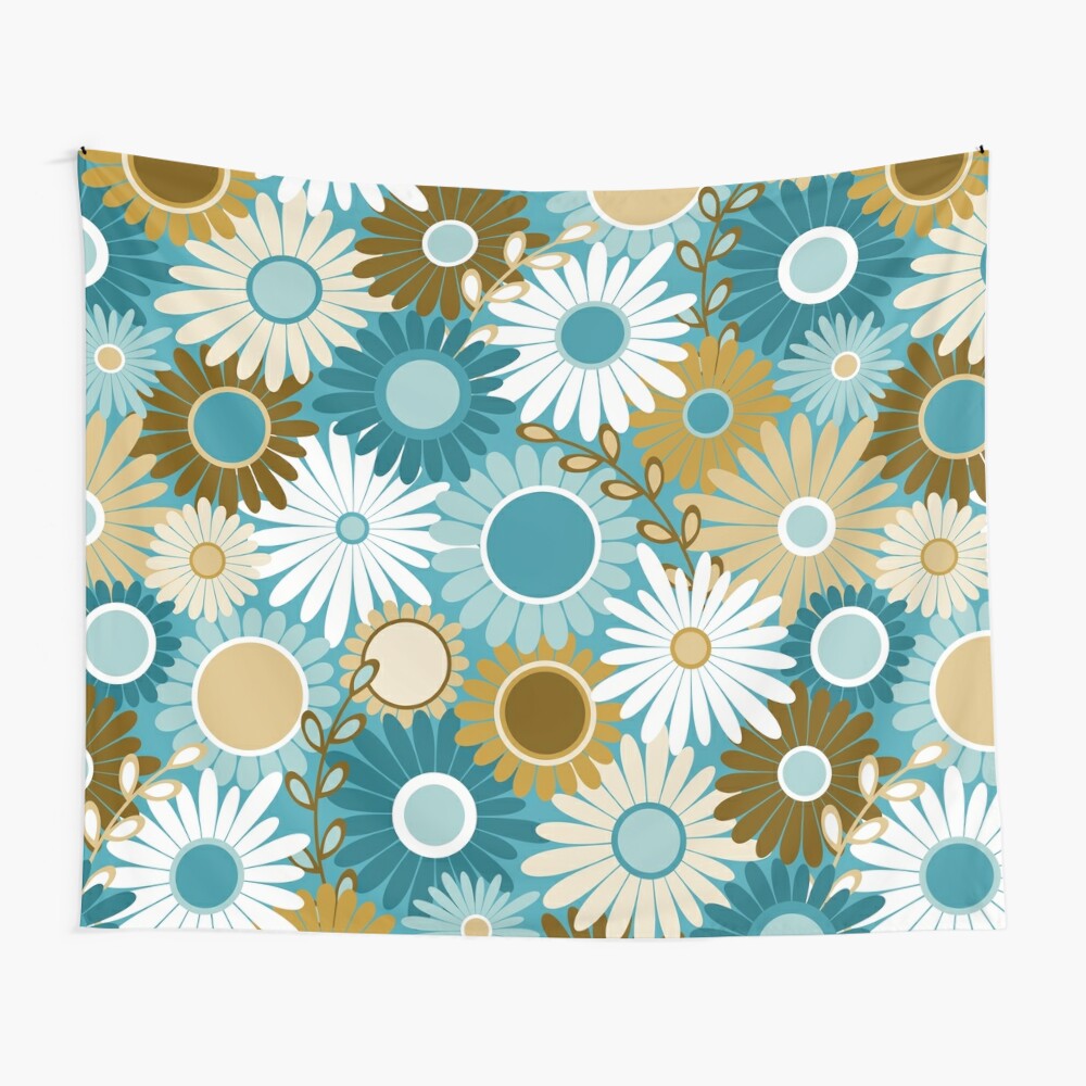 Antique Floral Tapestry – Powder Blue Online