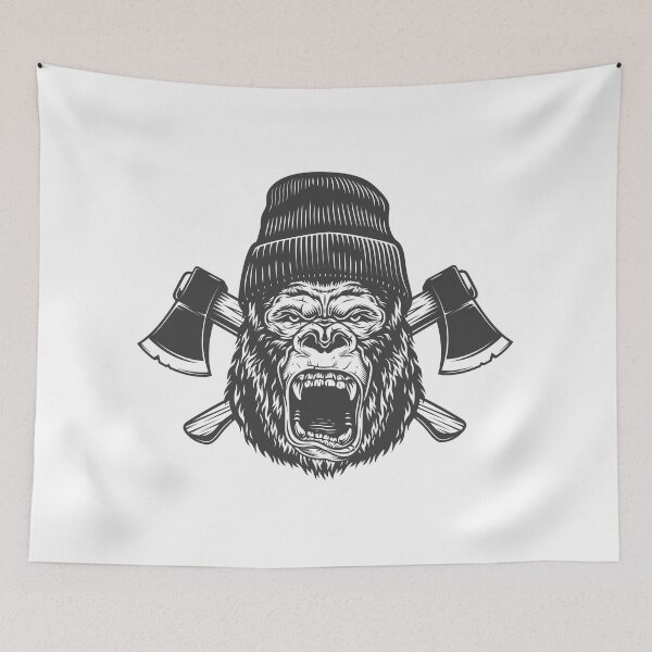 Item preview, Angry Ape Lumberjack designed and sold by artorno.