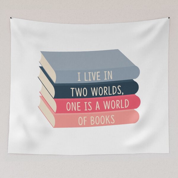 Item preview, A world of books designed and sold by RafaTakami.
