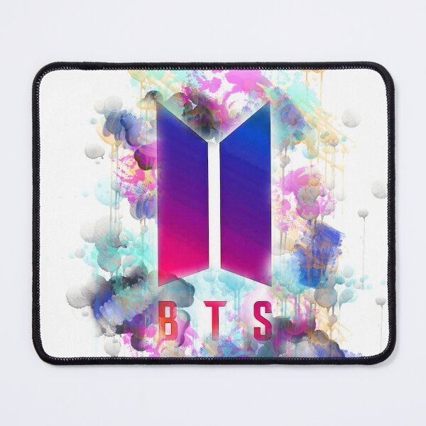 Item preview, BTS symbol colorful trendy art designed and sold by Lajibolalaa.