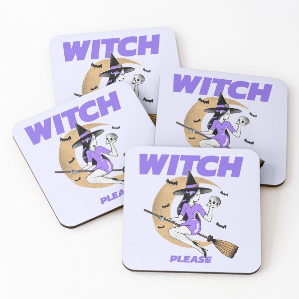 Item preview, Cool witch in a flying broom Witch Please designed and sold by TamGustam.