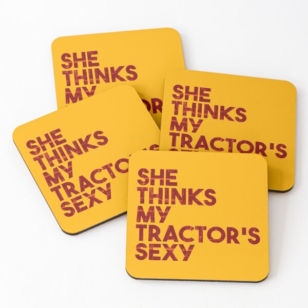 Item preview, SHE THINKS MY TRACTOR'S SEXY designed and sold by Cevil.