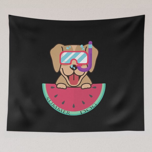 Item preview, Summer Dog - Summer gift designed and sold by nakavt.