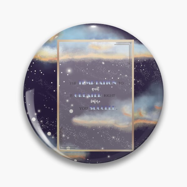 Item preview, Starry Night - life inspirational quote designed and sold by Missing In Art.