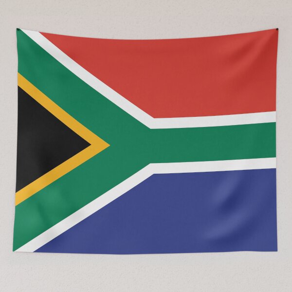 Item preview, South African flag designed and sold by TheArtDesk.
