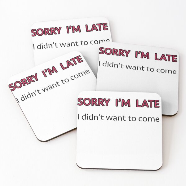 Item preview, Sorry I'm late designed and sold by Spread-Love.