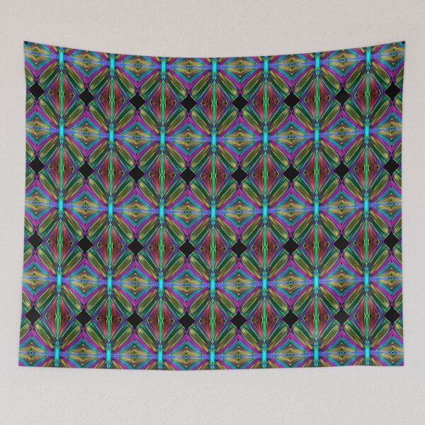 Item preview, Ruby and emerald  geometric pattern designed and sold by Kassera.