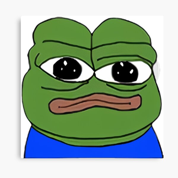 Pepega Funny Stream Emote' Poster by Husti, Displate in 2023