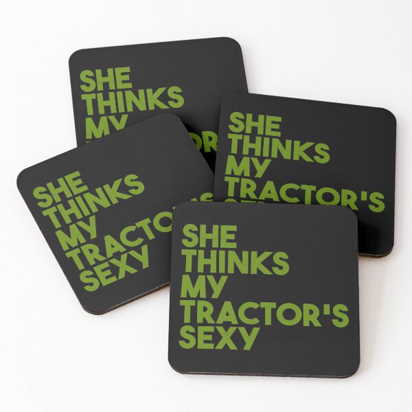 Item preview, SHE THINKS MY TRACTOR'S SEXY designed and sold by Cevil.