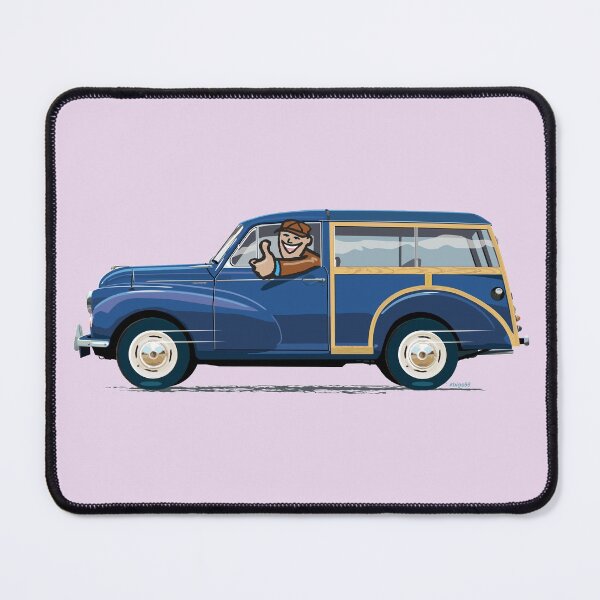 Item preview, Trafalgar Blue Morris Minor Traveller (left hand drive) designed and sold by Bigs66.