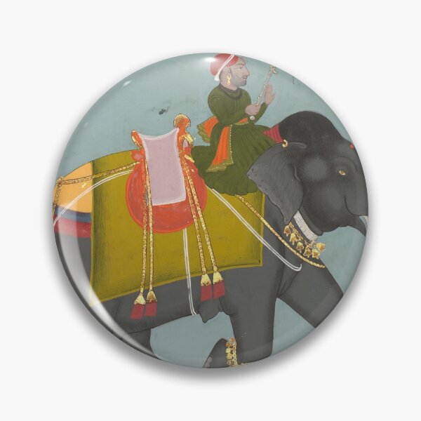 Item preview, Caparisoned Elephant with a Mahout designed and sold by HinduArtGallery.