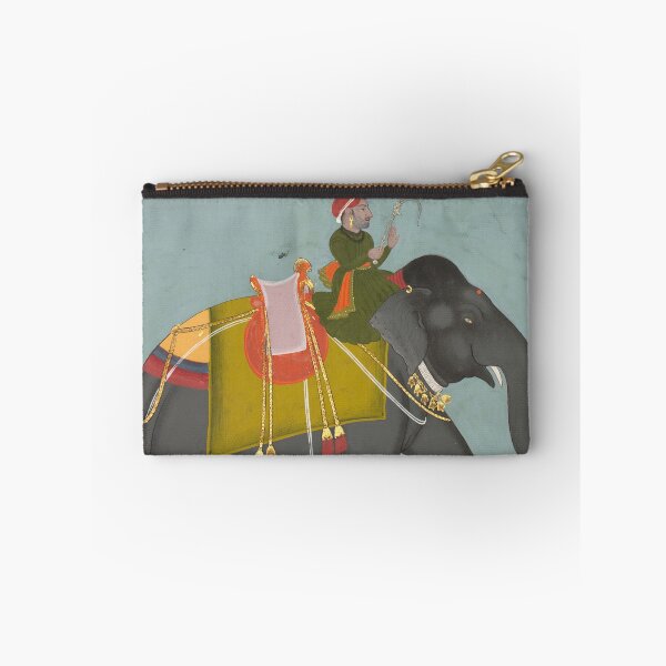Item preview, Caparisoned Elephant with a Mahout designed and sold by HinduArtGallery.