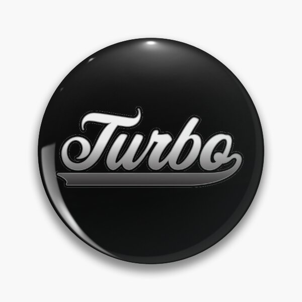 Item preview, Turbo Script Emblem Typography designed and sold by gstrehlow2011.