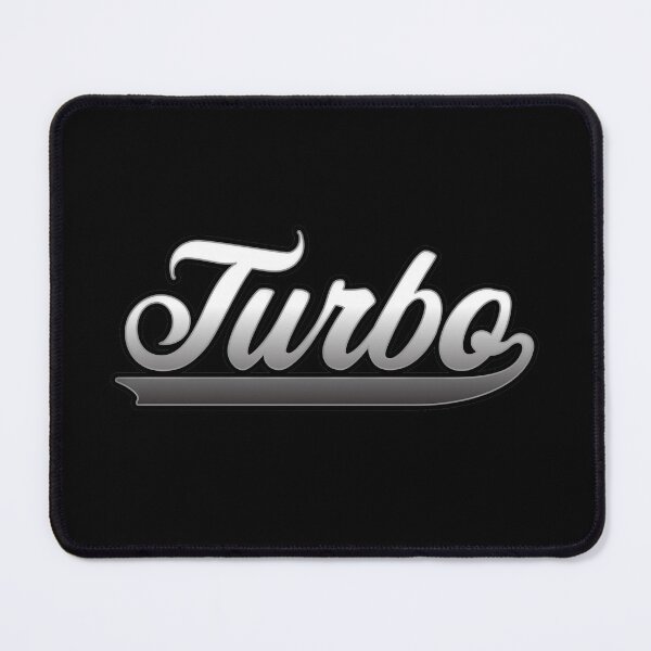 Item preview, Turbo Script Emblem Typography designed and sold by gstrehlow2011.