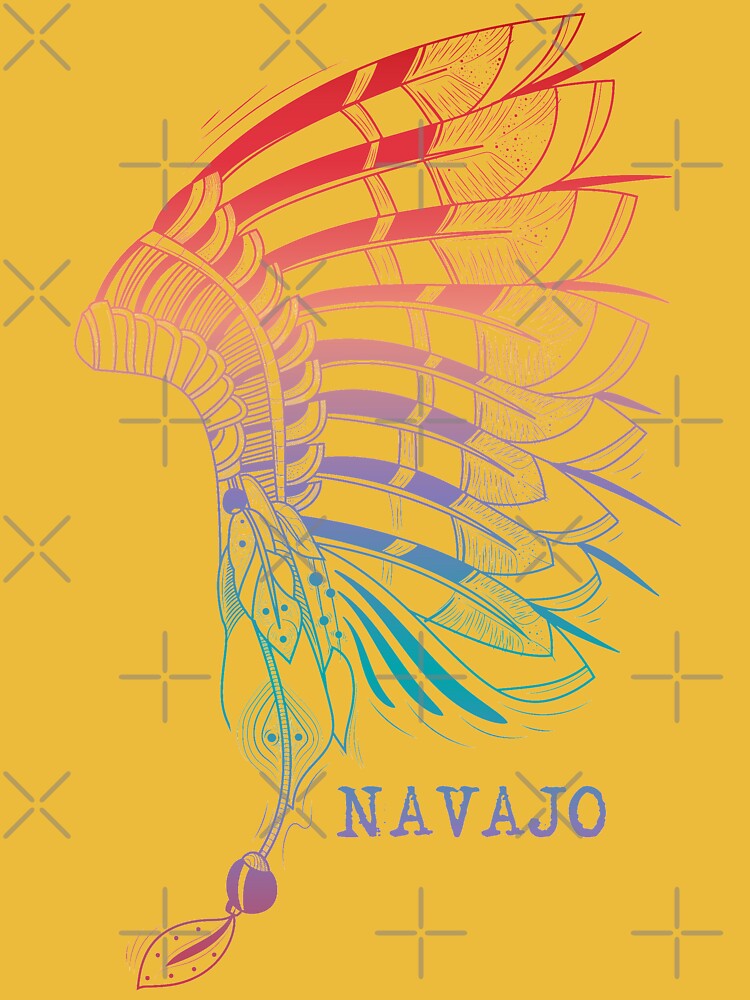 Navajo-Kopfschmuck - Indianer T-Shirt