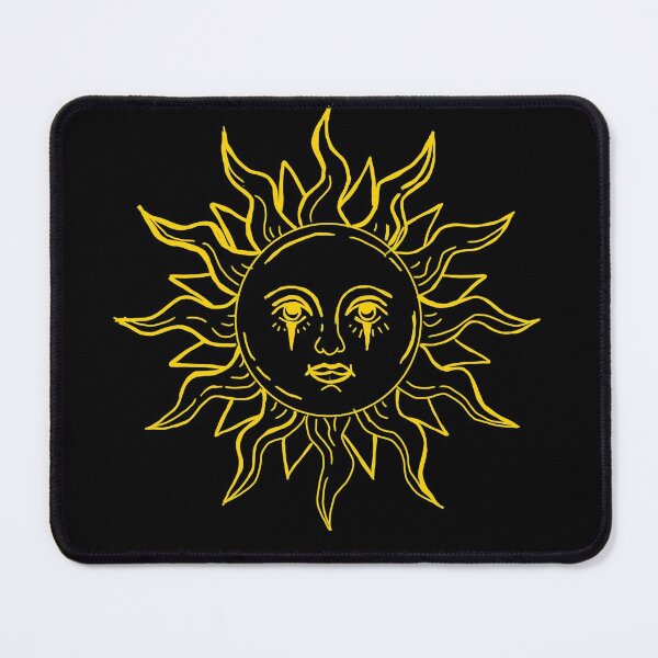 Item preview, Black and Gold sun print designed and sold by DemonicGloom.