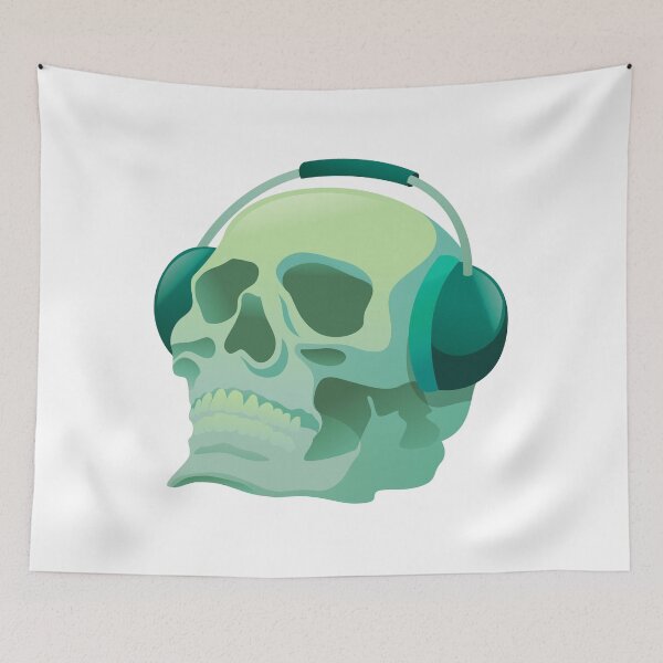 Item preview, Scheletron Music GREEN designed and sold by artorno.