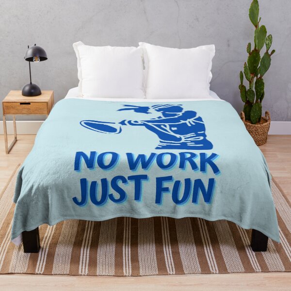 Item preview, No Work Just Fun Play Tennis designed and sold by AlinaOz.
