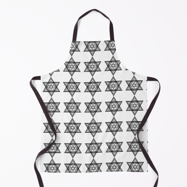 Item preview, Black and White Star of David designed and sold by ehadams.