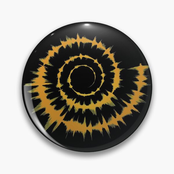 Item preview, Yellow Spiral Sound Wave | Audio Optical Illusion  designed and sold by DanLopesMerch.