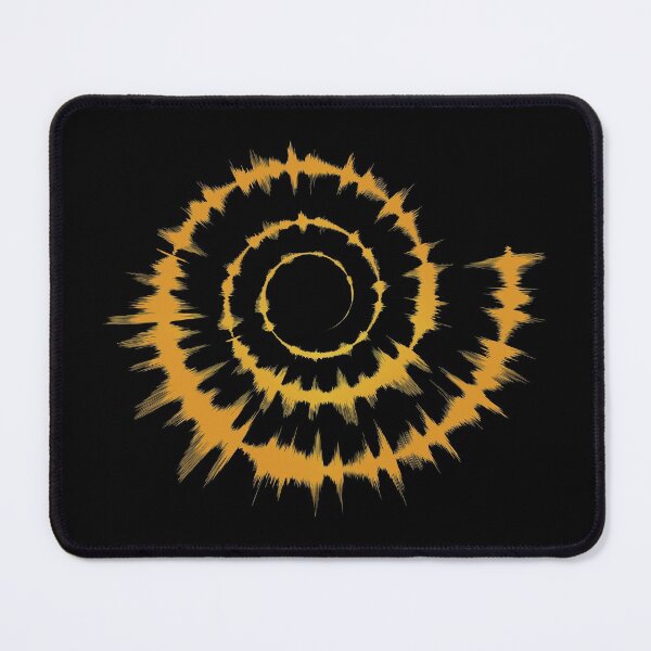 Item preview, Yellow Spiral Sound Wave | Audio Optical Illusion  designed and sold by DanLopesMerch.