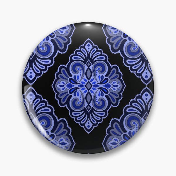 Item preview, Seamless Paisley Repeat Pattern - Blue designed and sold by SemDesigns1.