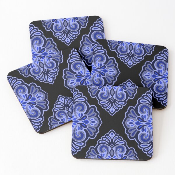 Item preview, Seamless Paisley Repeat Pattern - Blue designed and sold by SemDesigns1.