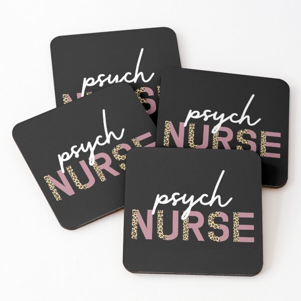 Item preview, Psych nurse Psychiatric nurse Cheetah leopard print | Mental Health Nurse | Gift for mental health Nurse and psych nurses designed and sold by Violet Treasures.