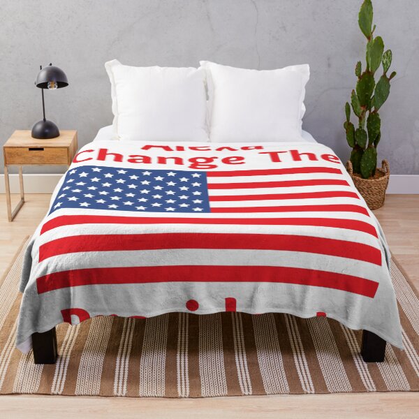 Item preview, Alexa Change The President, American Flag Patriotic Design designed and sold by MamaSweetea.