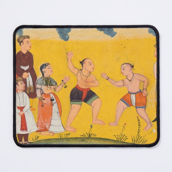 Item preview, Draupadi Rescued from Abduction designed and sold by HinduArtGallery.