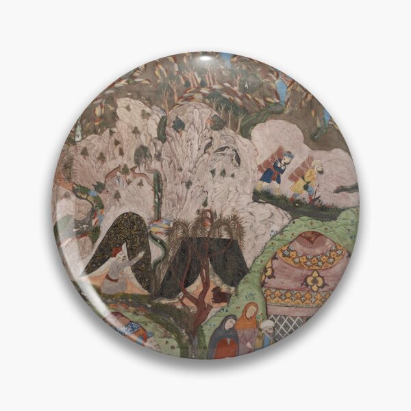 Item preview, Encampment in the Mountains designed and sold by HinduArtGallery.
