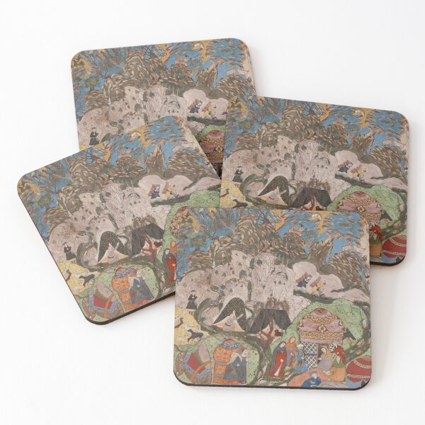 Item preview, Encampment in the Mountains designed and sold by HinduArtGallery.