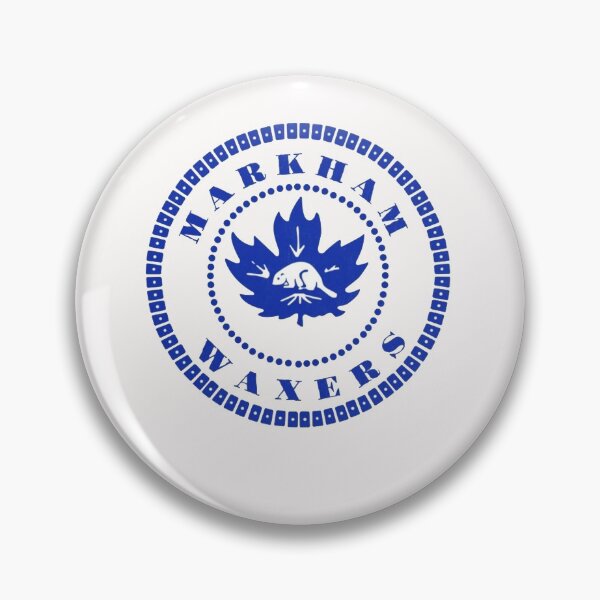 Item preview, Markham Waxers Ontario Junior Hockey League Vintage Logo designed and sold by A Little Bit of  Everything.