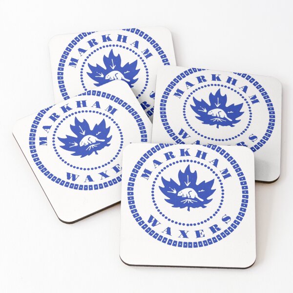 Item preview, Markham Waxers Ontario Junior Hockey League Vintage Logo designed and sold by A Little Bit of  Everything.