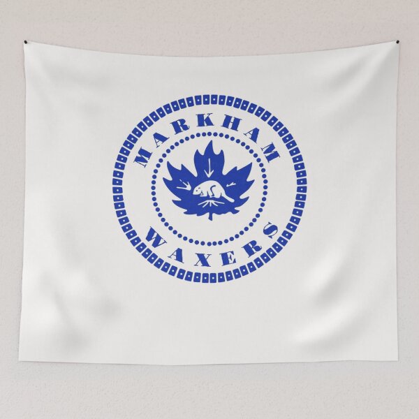 Item preview, Markham Waxers Ontario Junior Hockey League Vintage Logo designed and sold by A Little Bit of  Everything.