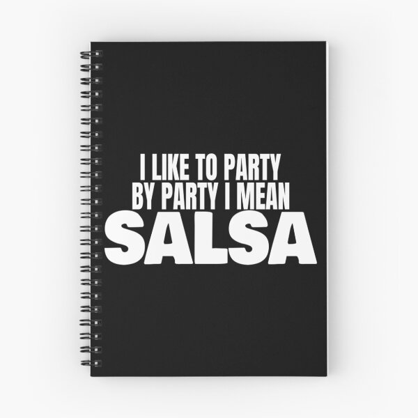 Item preview, I Like To Party Salsa Dancer Salsero T Shirt Merch designed and sold by PRINTS2HOT.