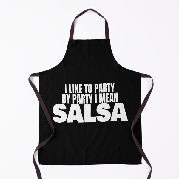 Item preview, I Like To Party Salsa Dancer Salsero T Shirt Merch designed and sold by PRINTS2HOT.
