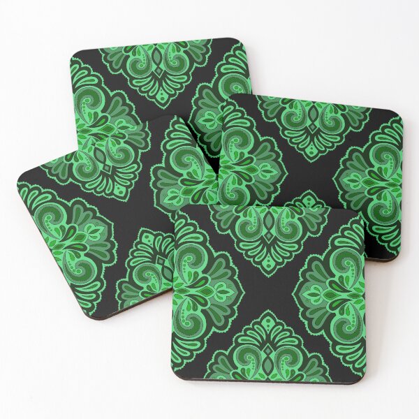 Item preview, Seamless Paisley Repeat Pattern - Green designed and sold by SemDesigns1.
