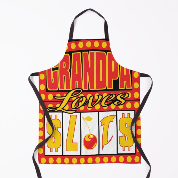Item preview, Grandpa Loves Slots Gift for Grandfather that Gambles at Casinos designed and sold by TrndSttr.