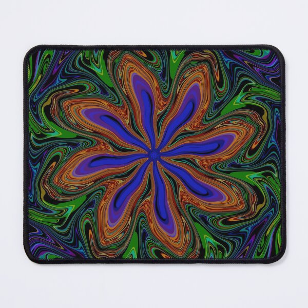Item preview, Blue Flower Swirl designed and sold by Strings Stan.