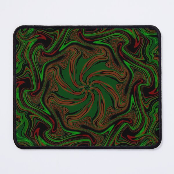 Item preview, Green Red Swirl designed and sold by Strings Stan.