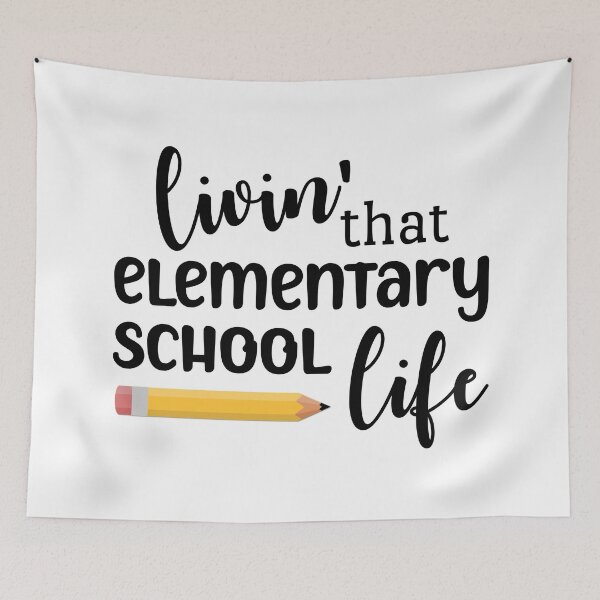 Item preview, Livin' That Elementary School Life designed and sold by Martini-Four.