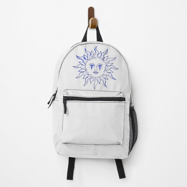 Item preview, Blue and white sun print designed and sold by DemonicGloom.