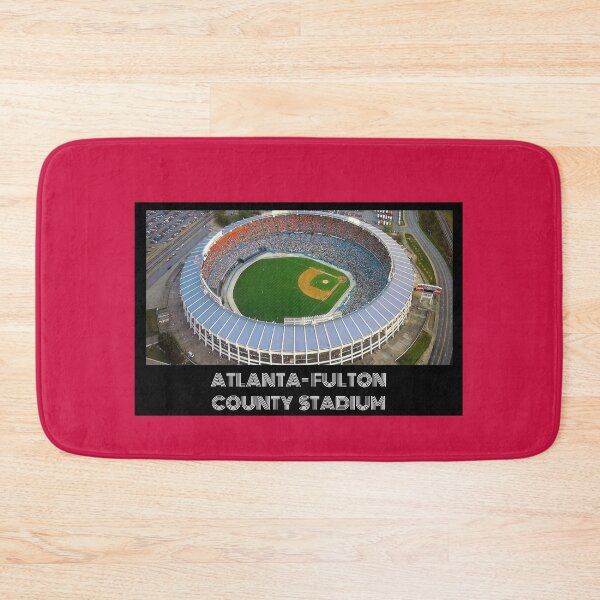 Item preview, Atlanta-Fulton County Stadium- Brave's Scarlet designed and sold by DeadStadium.