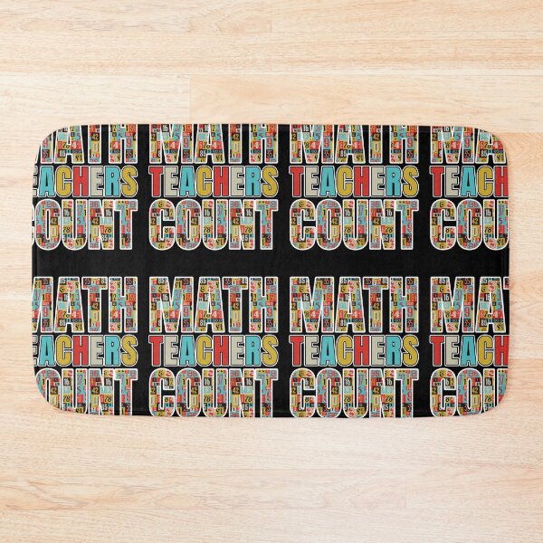 Item preview, Math Teachers Count | Mathematician Appreciation Back To School designed and sold by GravitiTees.