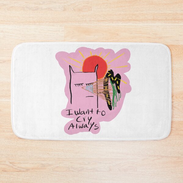 Item preview, I want to cry, Aways! designed and sold by PapaTheCat.