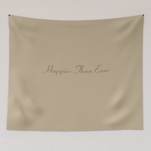 Item preview, Happier Than Ever Billie designed and sold by bananashirts.
