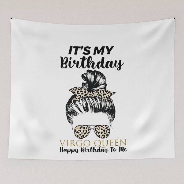 Item preview, Virgo Queen Its My Bday September Girl-Funny Virgo Queen quote  designed and sold by Ilyas912.