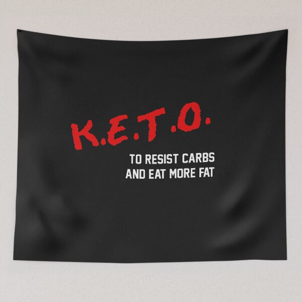 Item preview, Keto DARE Parody to Resist Carbs and Eat More designed and sold by TrndSttr.